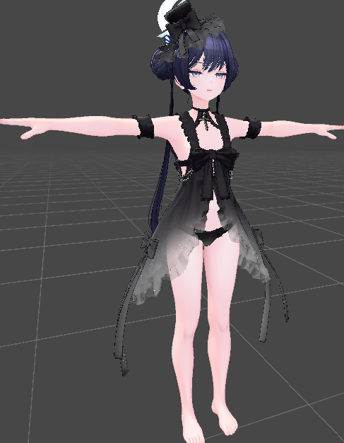 elancia1121's tweet photo. キサキのもちふぃったープロファイルが作者様より無料配布されてたので、もちふぃったーを購入してしなのの服を適当に着せてみました
靴だけ破綻したりヒールのシェイプキーの関係で別途対応が必要そうではありますが、そこ以外はかなりいい感じですね
改めてすごいなーってなります
#VRChat
#Kisaki3D https://t.co/Qg3q2rkNAR