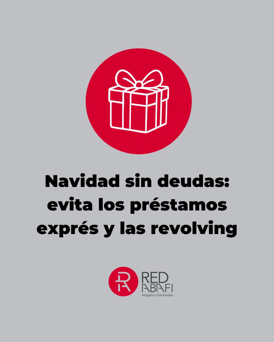 🎄Estas Navidades, no caigas en la trampa del “dinero fácil”.

#Microcréditos y tarjetas #revolving esconden intereses abusivos y deuda. 

Fernando Zorita, experto en derecho bancario, explica cómo debes protegerte 👉 redabafi.es/el-aguinaldo-e…