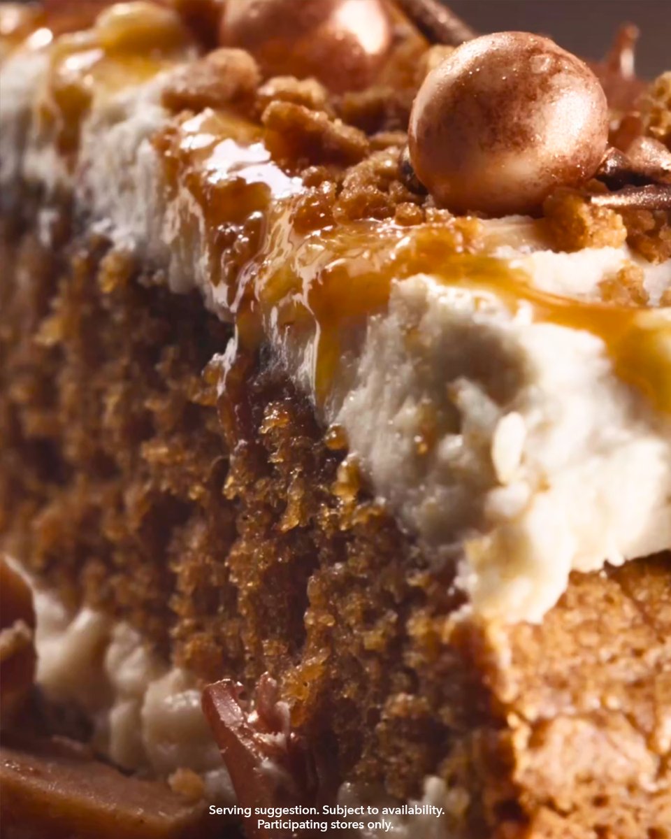 A real Christmas showstopper 🤩 The <a href="/coopuk/">Co-op</a> Irresistible Maple &amp; Gingerbread Centrepiece Cake is in store now ⭐