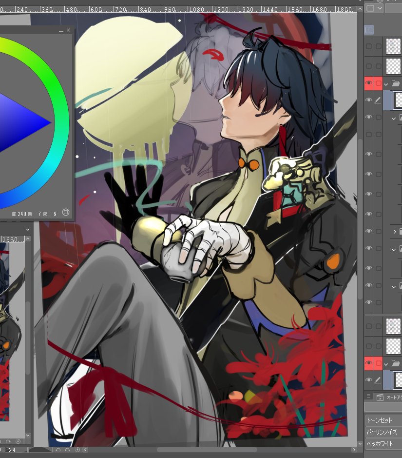 shiraiyu327's tweet image. wip