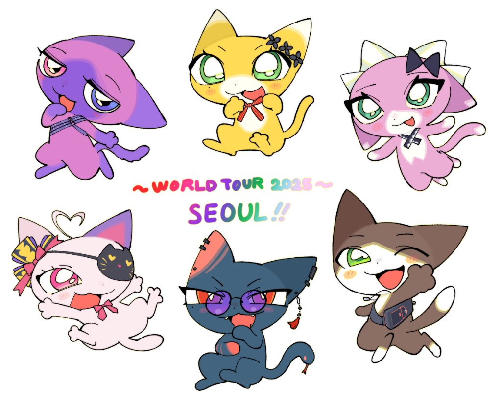 #にじさんじWORLDTOUR2025 #SitRソウル
楽しみにゃㅡ😻