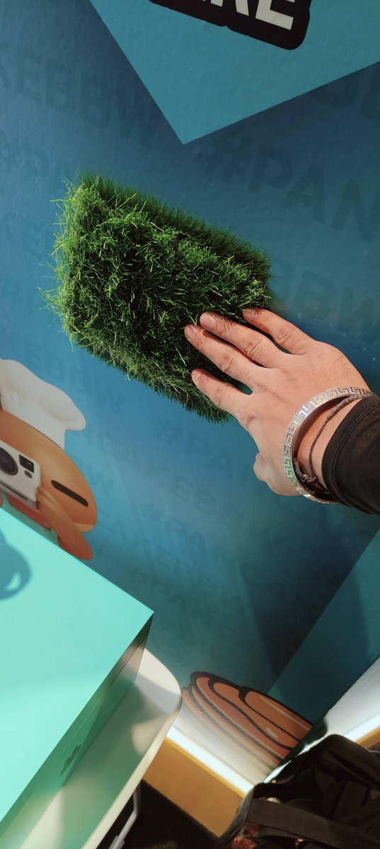 Touching grass with #Pancakeswap <a href="/PancakeSwap/">PancakeSwap</a>