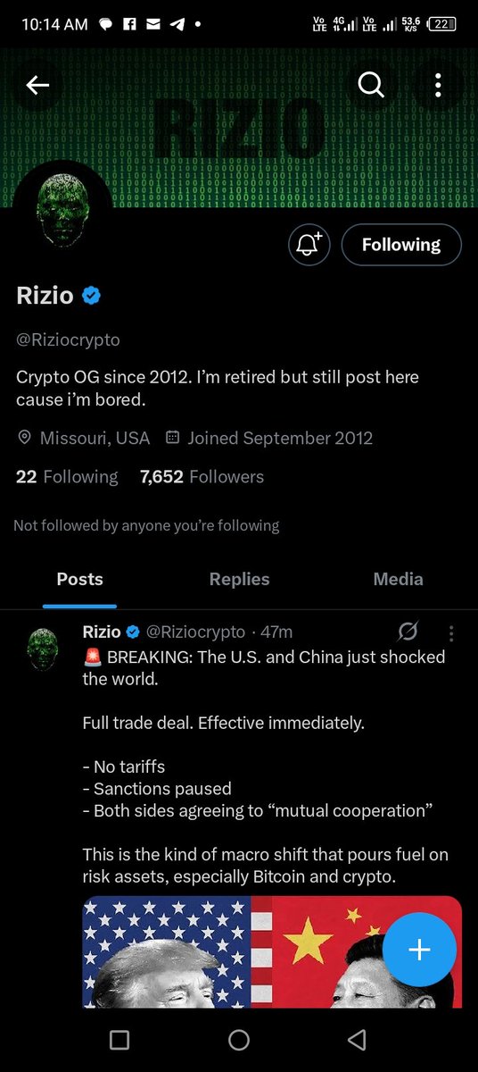 fredo_tobi's tweet photo. @officialmoore7 @Riziocrypto @WealthWatcherCo @NoLimitGains Replies too much but if you see my reply I believe say you no go pass me by 😂
9048981080
Opay https://t.co/ISTRMsnDHJ