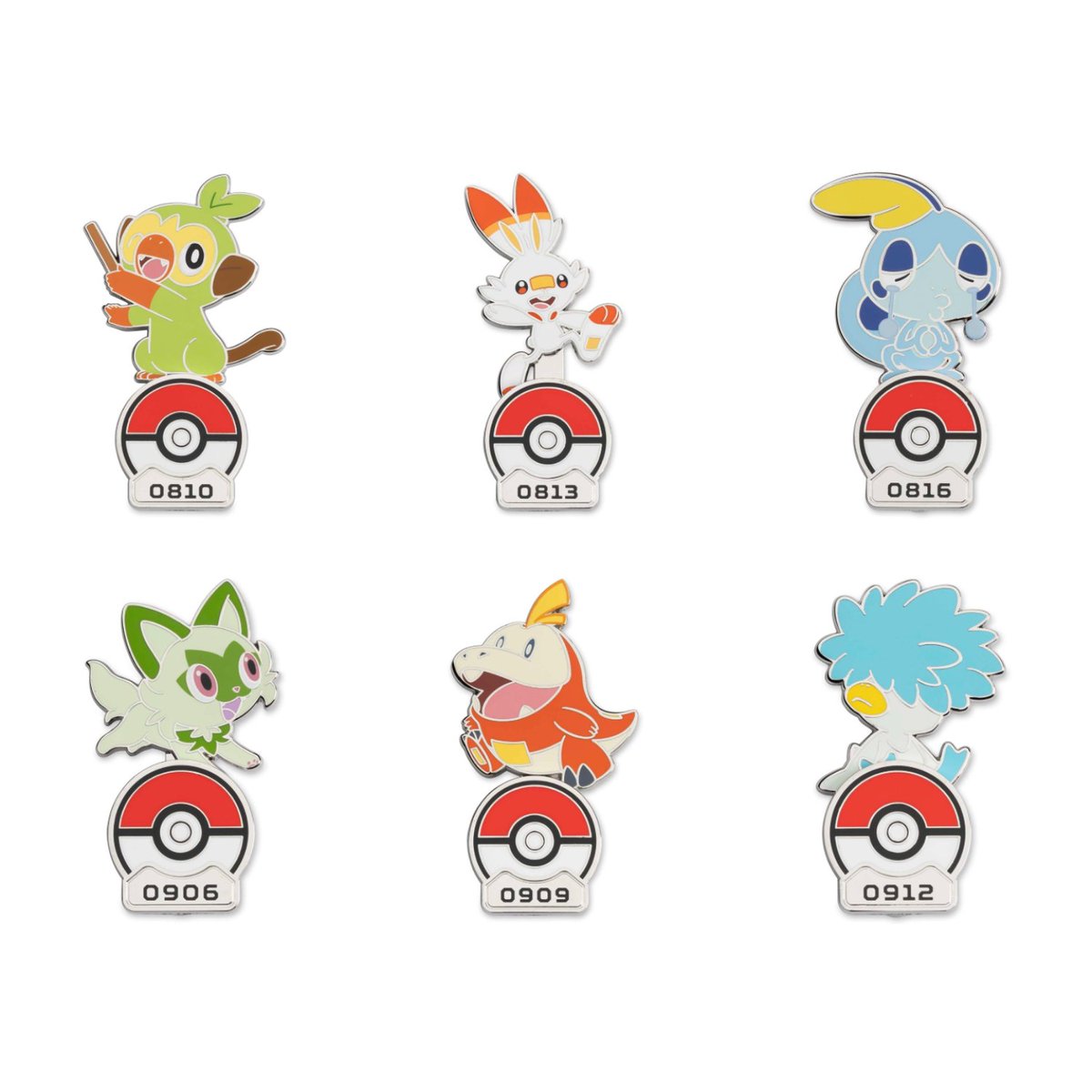 pokemonpin's tweet image. #News

Pokemon Center's big release is here -- This time they released 34 new products and 2 restocks! Here are the 6 gallery standing pin featuring Grookey, Scorbunny, Sobble, Sprigatito, Fuecoco and Quaxly!

#pokemon #pokemonpin