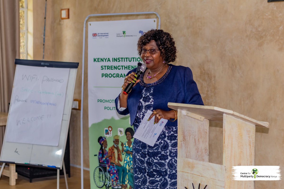 CMDKenya's tweet photo. The Centre for Multiparty Democracy (CMD-Kenya), through the Kenya Institutional Strengthening Program (KISP), is convening a high-level closed-door policy dialogue 🏛️ bringing together political leaders, youth league representatives from CMD member parties, and young changemakers from Manifesto Yetu 👥💡.

This dialogue speaks directly to CMD-Kenya’s mission to promote issue-based politics and inclusive governance 🗳️🤝. By offering a safe, structured space for reflection and consensus-building 📝💬, the engagement enables stakeholders to validate, consolidate, and commit to priority issues ✅ that will shape a national issue-based youth agenda 📊📌 grounded in the lived experiences and aspirations of diverse citizens 🌐.

With youth intentionally placed at the heart of Kenya’s national policy conversations 💪🎯, this platform strengthens their leadership in advancing issue-based politics and nurtures intergenerational engagement 👨‍👩‍👧‍👦🧩 essential for evidence-driven governance reforms—especially as Kenya prepares for the 2027 electoral cycle 🗓️🇰🇪