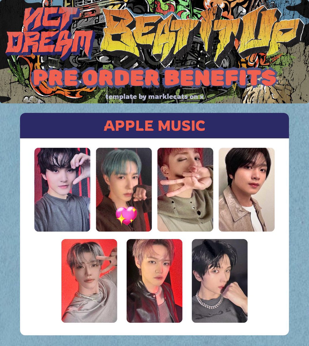 MamastoreC's tweet photo. แลก การ์ด beat it up 🥊🛞

— แลกเป็นอินจุน | เหรินจวิ้น 🦊 ทั้งหมดค่า

Sheriff ver.  แจมิน 🐰
Beat it up ver. มาร์ค 🐯 | แจมิน 🐰
Digipack ver. เจโน่ 🐶
benefit apple music แฮชาน 🐻

#ตลาดนัดnctdream #แลกการ์ดnct #แลกการ์ดnctdream https://t.co/U8lB6B3unG