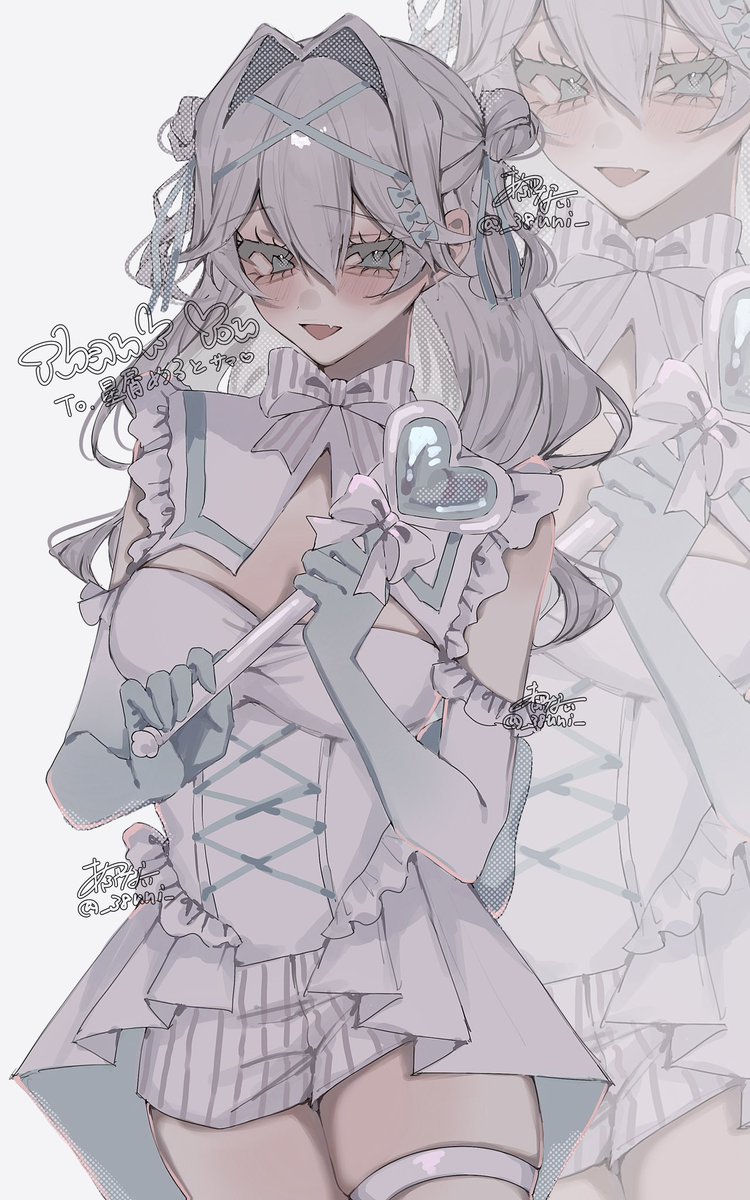 ⭐️K⭐️　リクエスト確認画像 イラスト #illustration