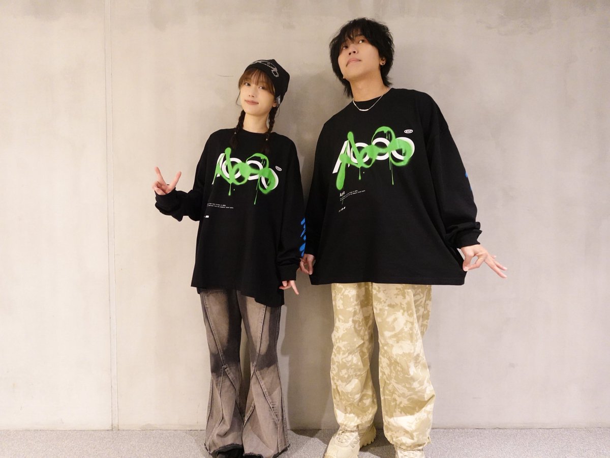 Aooo Bazoooka オーバーサイズロンT Lサイズ ビッグTシャツ ━━━━━━━━━━━━━━━━━ #Aooo_Bazoooka ライブグッズ紹介