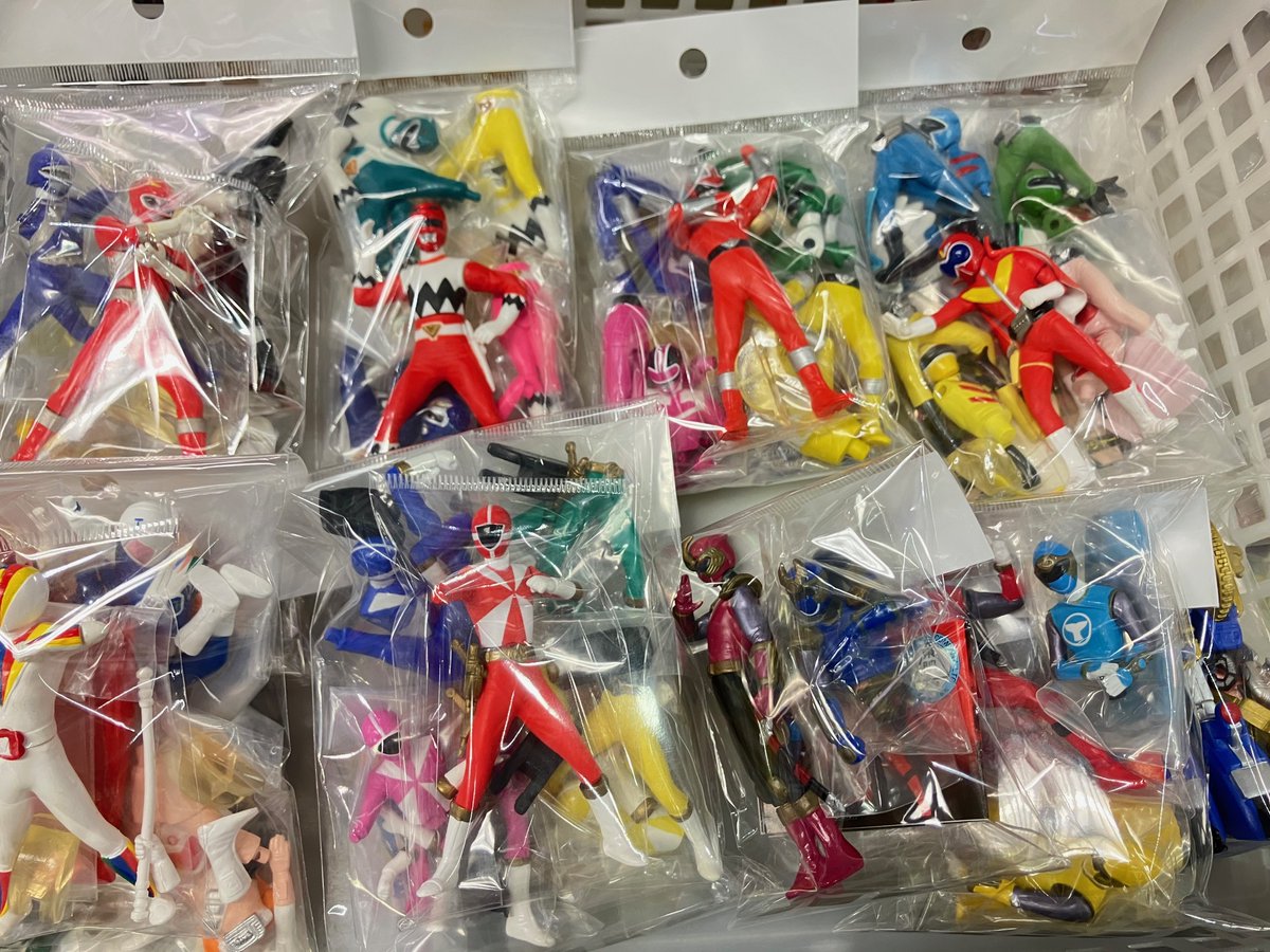 info＞ #スーパー戦隊シリーズ 各作品のHGシリーズセットで入荷しま 