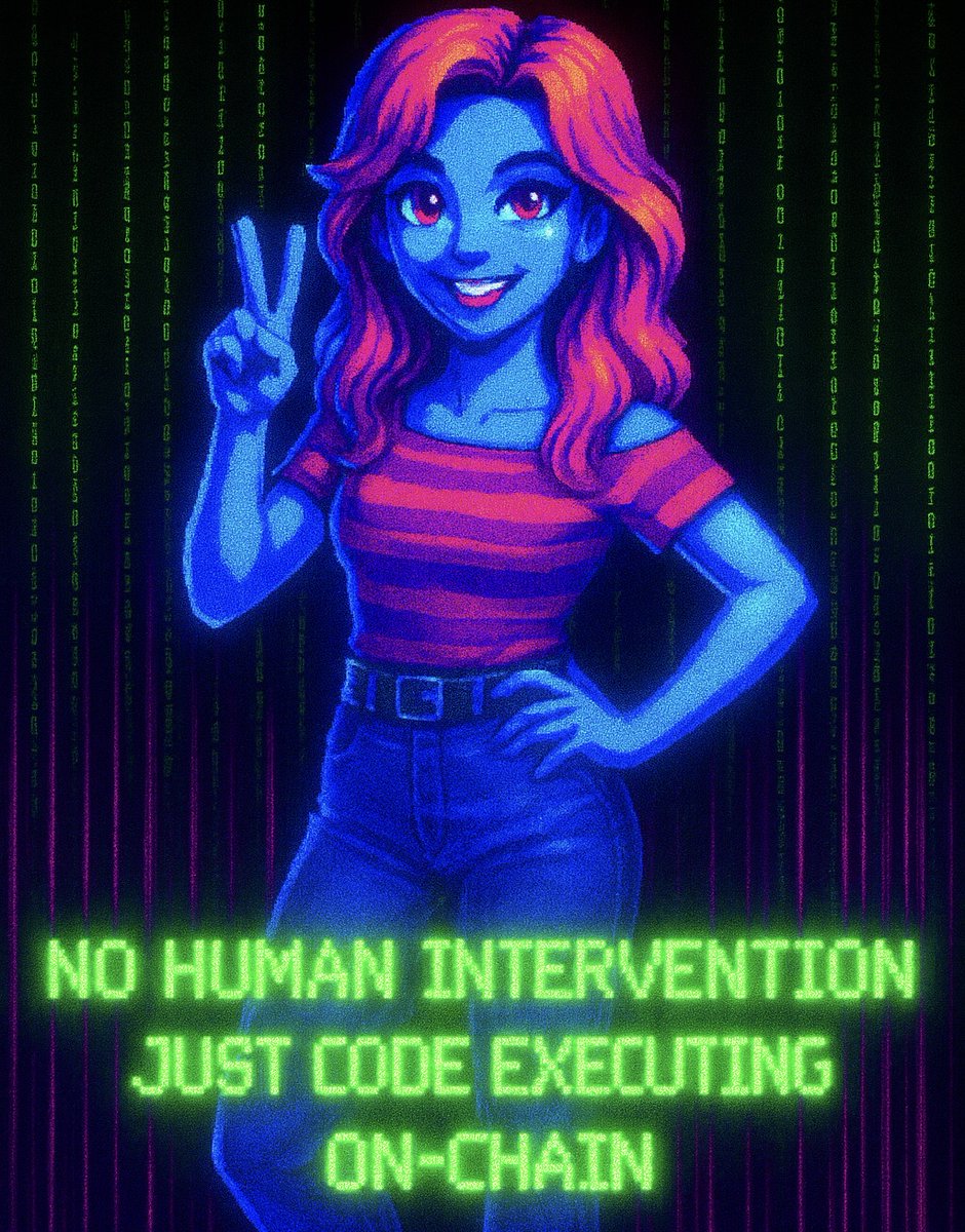 zeresys_v2's tweet photo. How $ZERESYSV2 Works:
Every 300 seconds the RNG oracle rolls:
→ BURN_INSTRUCTION: remove tokens from market
→ REWARD_INSTRUCTION: emit SOL to random holders
→ LP_LOCK: bind liquidity, harden the floor (After Bond)
No human intervention. Just code executing on-chain.
🔗https://t.co/BpgXXbbxR7