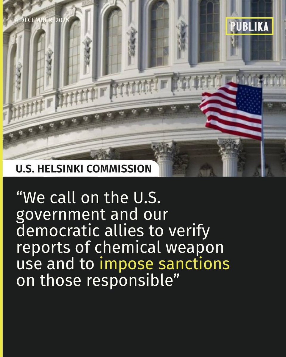 Publika_ge's tweet photo. 1/ The bipartisan U.S. Helsinki Commission responds to the possible use of a toxic substance alongside water cannons during last year’s protests in Tbilisi, Georgia: https://t.co/mVpmpVKZ6e