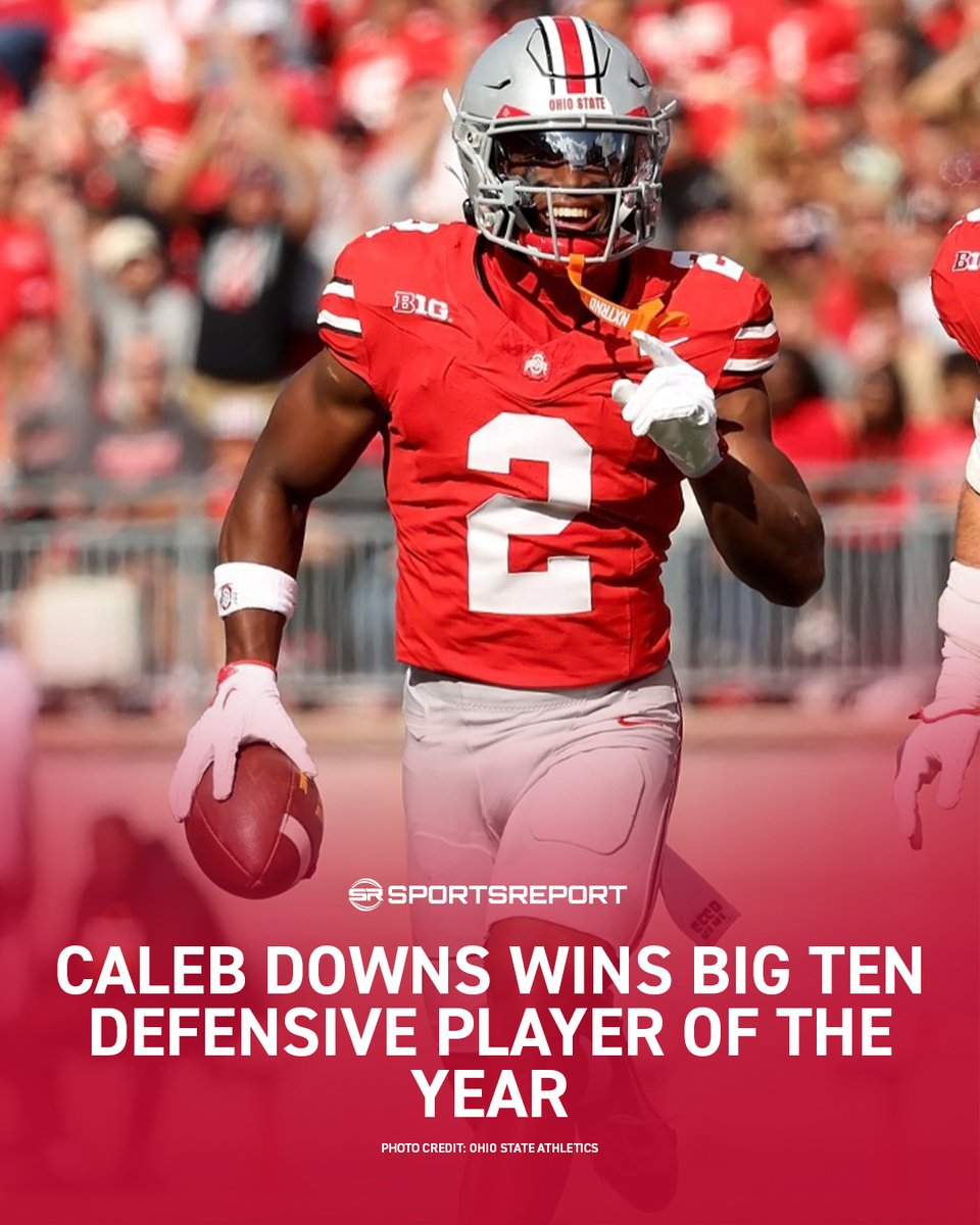 SRBuckeyes's tweet image. CONGRATULATIONS to Caleb Downs! 👏