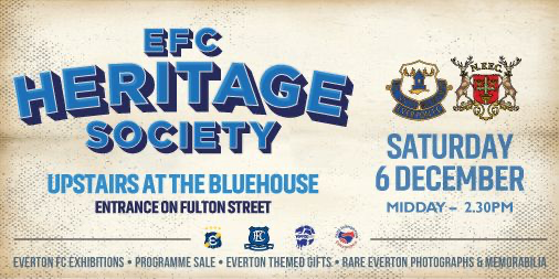 ToffeeArt's tweet image. On Saturday I will once again be upstairs at The Bluehouse with @EvertonHeritage from midday.

A chance to buy Evertonia Christmas gifts for all ages in person for the Blue in your life. We even have our Everton gift wrap/tags to wrap them!

#EFC #EVEFOR