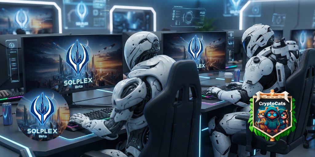 🛰️ SolPlex’s first official Game Night is tonight.

🎮 Hosted with <a href="/c_cats_guild/">Crypto Cats Guild</a> at 4 PM UK time.

⚡ You don’t want to miss this, commanders.

Sign up here: forms.gle/L5nP9ReYP8AYe9…