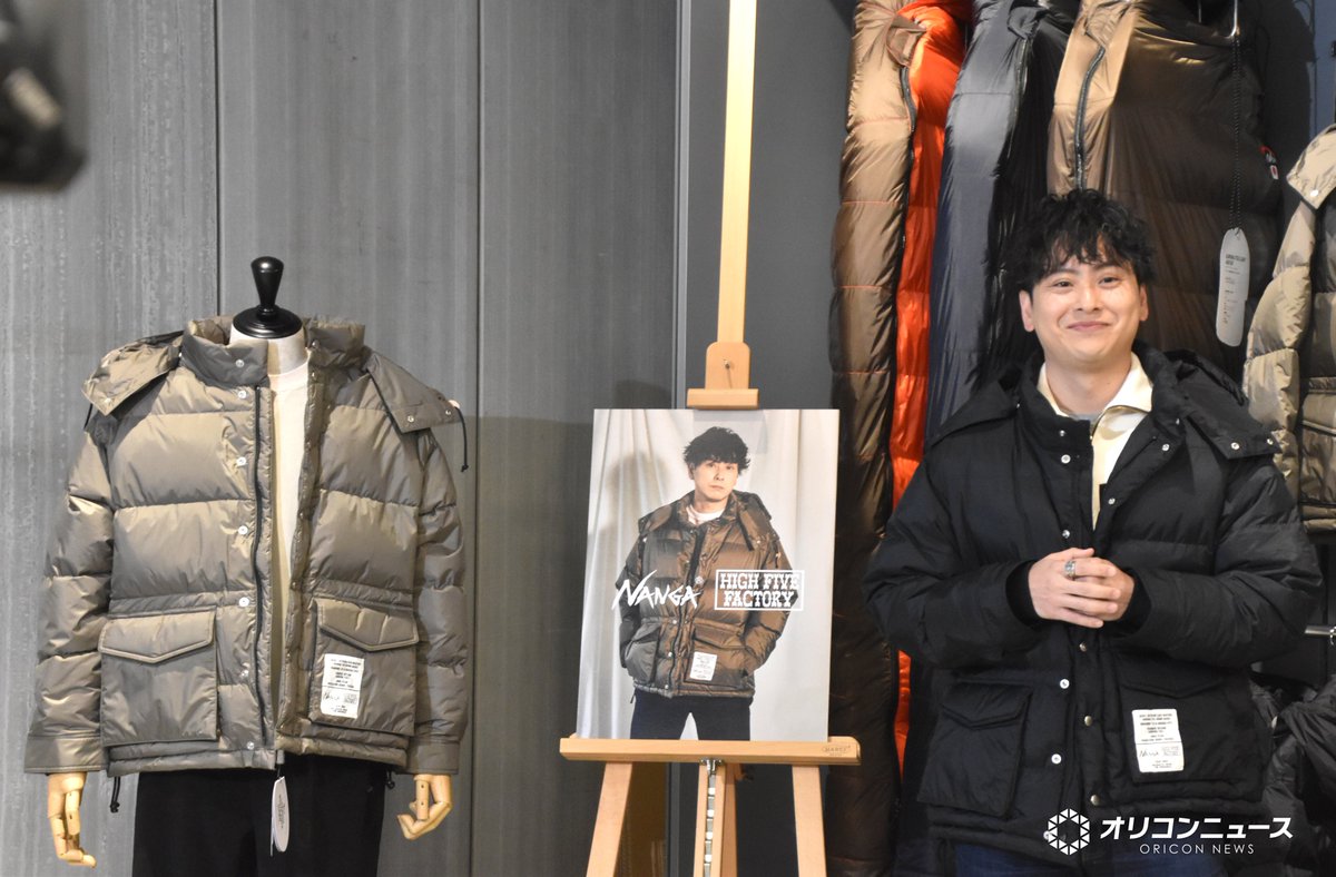 三代目JSB山下健二郎、 自身のブランドが憧れのNANGAとコラボ🎊 後輩が