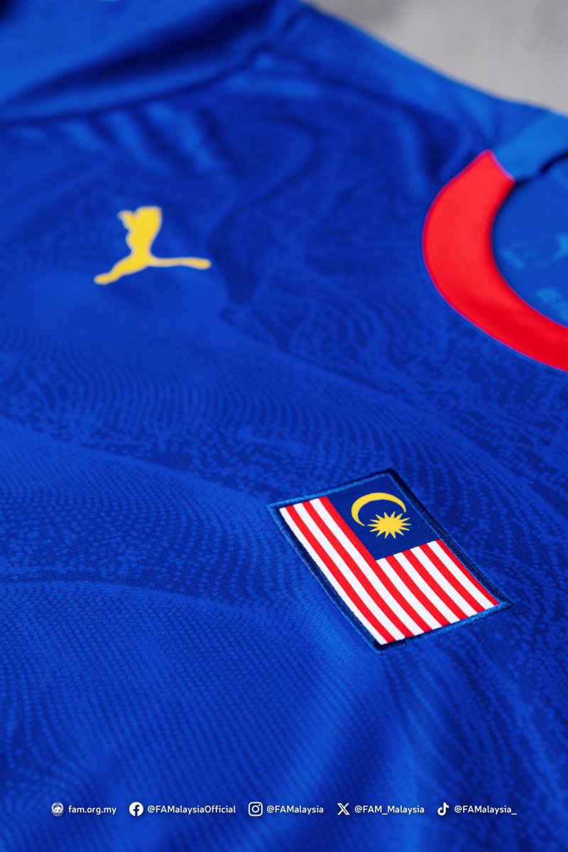 FAM_Malaysia's tweet photo. Siaran Media: Puma Malaysia Lancar Jersi Ketiga Harimau Malaya 2025, Menjiwai Semangat ‘Bangkit Bersama’

Baca siaran media penuh di https://t.co/c2U02GYQ8Z

#FAM #HarimauMalaya https://t.co/ZnoPSAy7ac