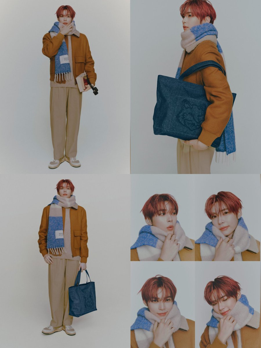 【BINBIN♡ 】 He's so pretty and looks so cozy 🧣