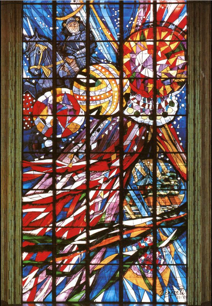 あのステンドグラス、、、 タメだったのかww