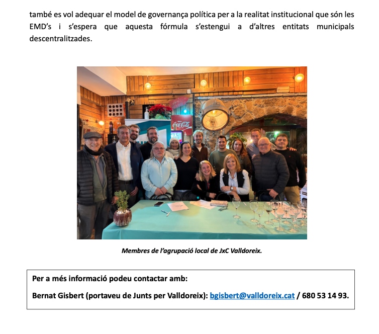 Junts x Valldoreix tweet media