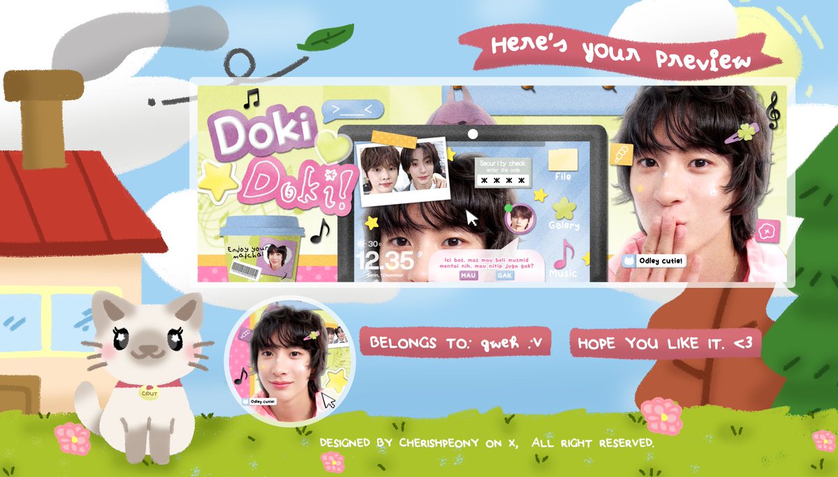 CherishPeony's tweet image. Help repost, thankiesss 💘⭐️
#zonaba #zonauang 

Qhaqha qhaqha, Audrey open titipan with SPECIAL PRICE buat 2 katalog baru layout di bawah ini, yaitu ‘bintang lima’ &amp;amp; ‘Doki-doki’! Scroll for TnC serta lapak buat jajannya. Jajank yuk jajank ヾ( ˃ᴗ˂ )◞ • *⠀