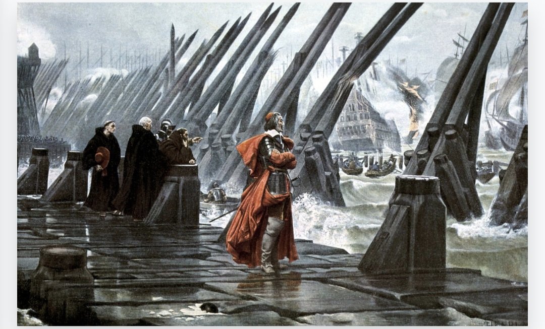 Protagonista d este tremendo cuadro. Hacemos mal los británicos, franceses y españoles en odiarnos. Somos las únicas naciones dl mundo.