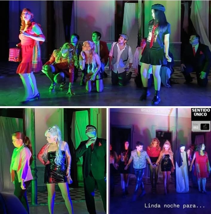 "Sentido único". Dramaturgia y dirección de Fidel Rojas. 20:30 horas. Asunción.
*Foto: Miércoles 3 de diciembre <a href="/casadelteatropy/">Casa del Teatro Py</a> del <a href="/CCRCabildo/">CCR El Cabildo</a> 
*Jueves 4 de diciembre.  Manzana de la Rivera. Ayolas y El Paraguayo Independiente. Más: facebook.com/share/p/1DDueP…