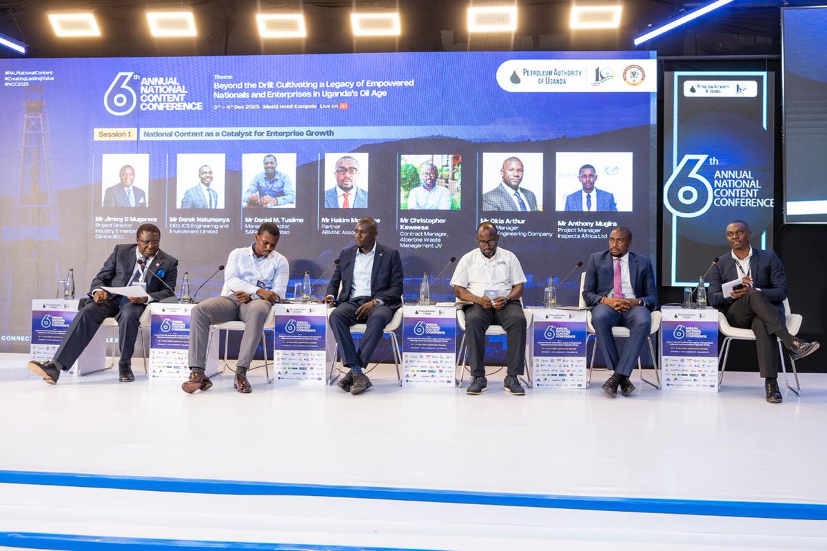 PAU_Uganda's tweet image. Waste management innovation:

Albertine Waste Management company  says   that exposure to oil and gas has improved technology and processes, especially in hazardous waste handling and legal risk management, turning some waste into value.
#NCC2025 #CreatingLastingValue