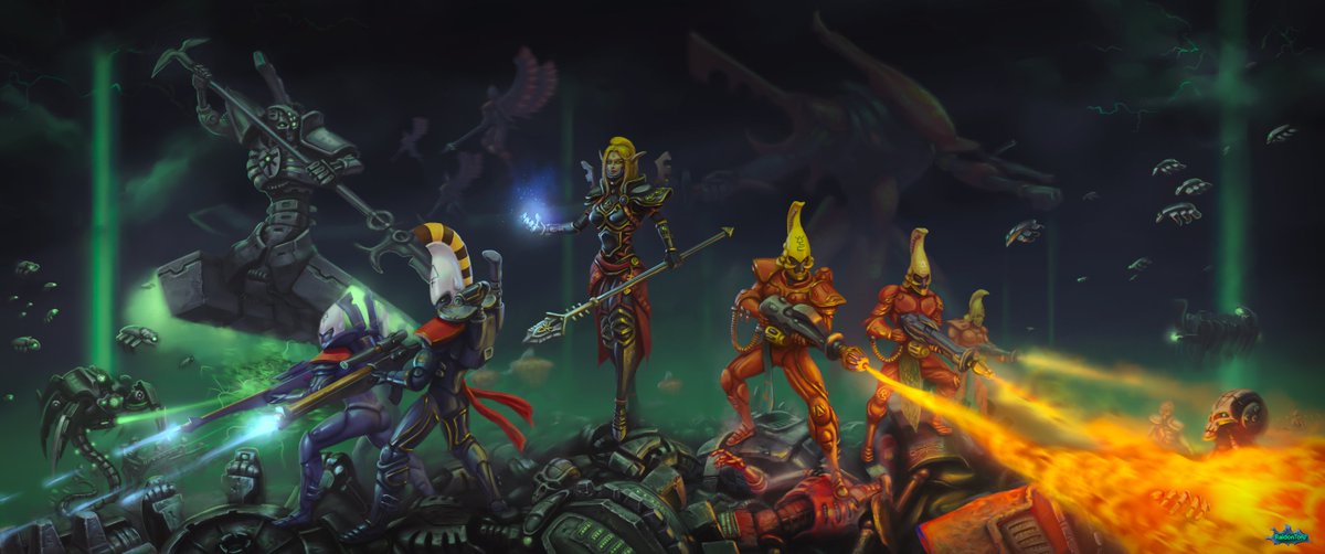 Aeldari forces raid the Necron tomb planet 🔥🩻

[Fragments]

I'm really looking forward to the new part of Dawn Of War, I hope this game embodies the best of all the previous parts

I'm especially interested in playing for Mechanicus 🦾