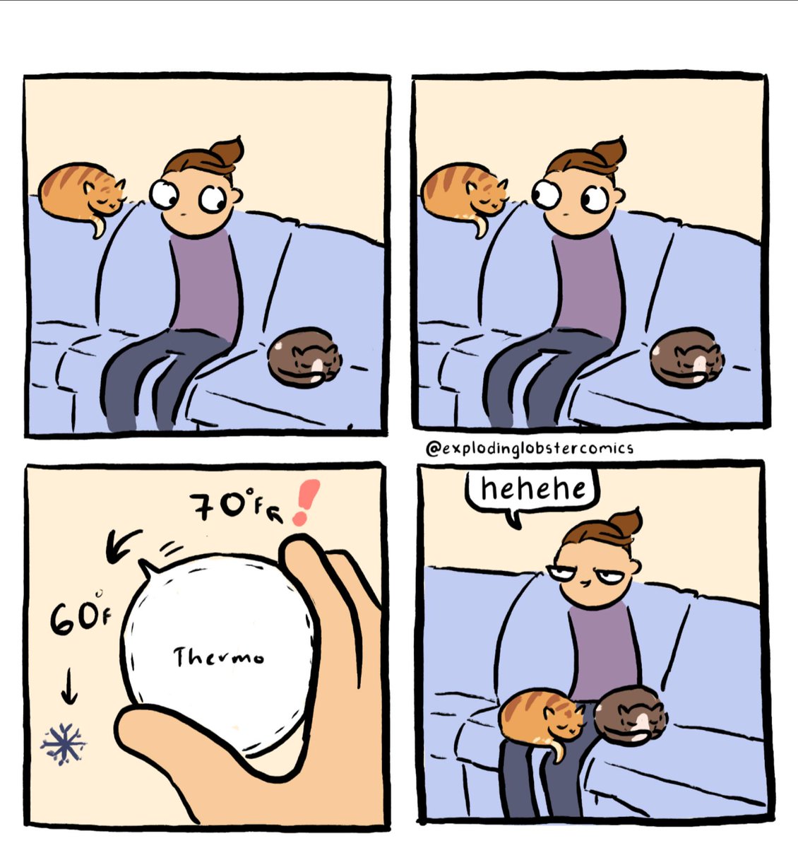 I has only one cat but yeah I'm that evil 😂 #cats