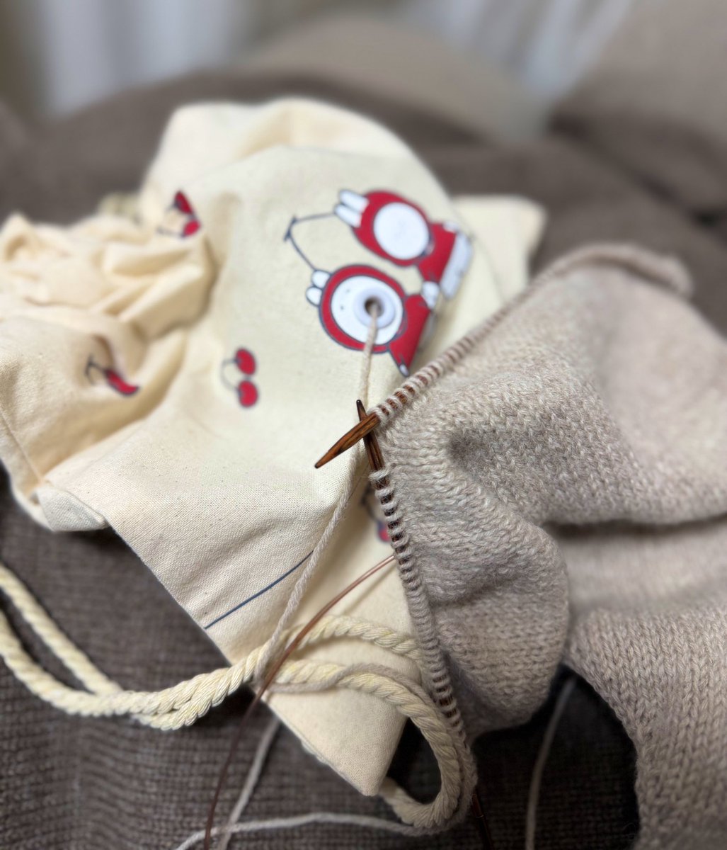 2週間くらい前にインフルなってから、まだ体調がスッキリしない、、、
怒涛の１２月が始まってしまった😣
空き時間で編み物して心を整える🧶