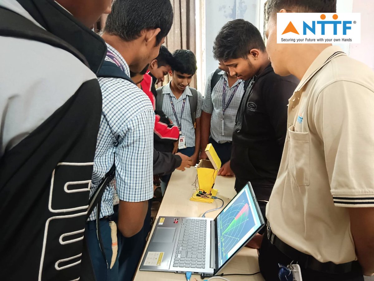NTTFindia's tweet image. Welcoming 268 students &amp;amp; staff from New English School, Murbad at NTTF Murbad Training Centre! They explored real-time skills, hands-on learning &amp;amp; career pathways in tech education. Inspiring the skilled youth of India! #NTTF #TechnicalEducation #SkillDevelopment