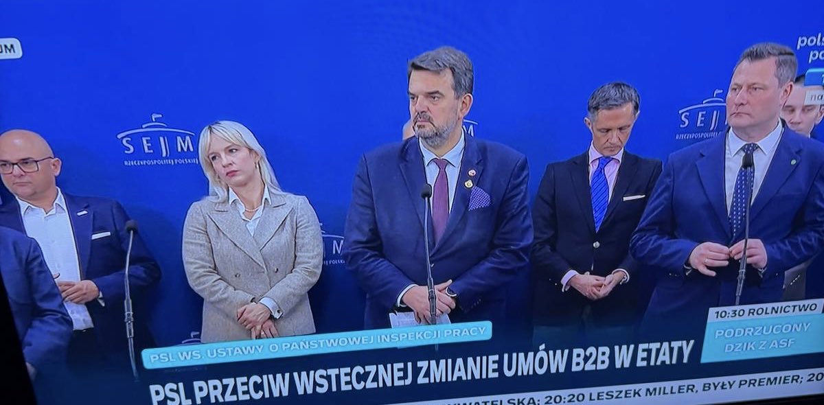 ⁦<a href="/nowePSL/">🍀 PSL</a>⁩ przeciwko reformie PIP, która umożliwia przekształcanie umów cywilnoprawnych w drodze decyzji administracyjnej z rygorem natychmiastowej wykonalności 👏🤝