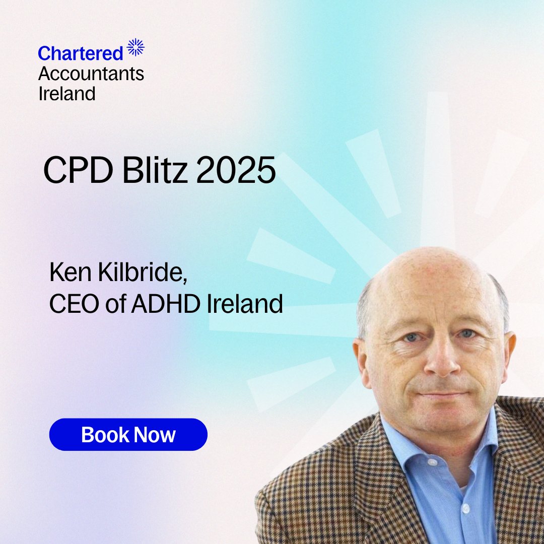 CharteredAccIrl's tweet photo. 📢First up we have keynote speaker Ken Kilbride, CEO of ADHD Ireland. Ken is discussing different minds and how to embrace neurodiversity in the modern workplace at this morning’s CPD Blitz in Dublin.

#CPDBlitz #CPDAccredited #CPDHours https://t.co/CZRQuCqFTA
