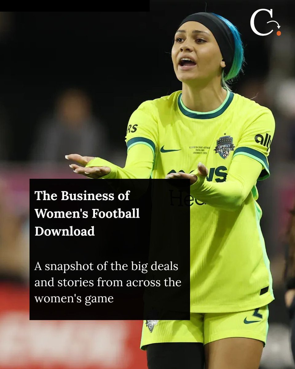 Catch up with the big stories and deals from the past month in the latest edition of the Business of Women's Football download. 

- The NWSL's salary cap dilemma 
- WSL's audience issue 
- 2027 WWC rights 

thecutback.com/p/the-business…