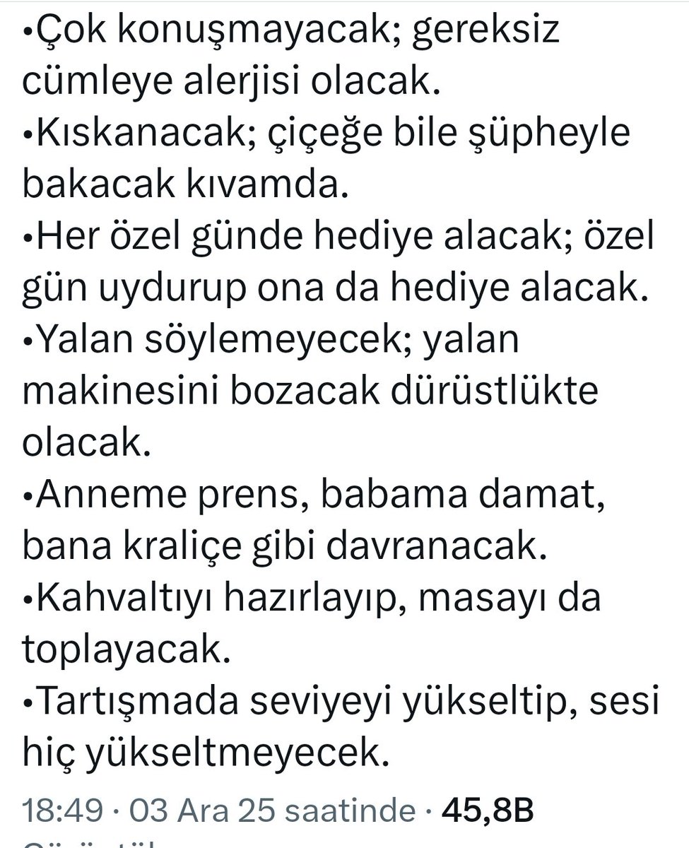 Pazarlıklı Evlilik öyle değil 
Böyle olur...

...