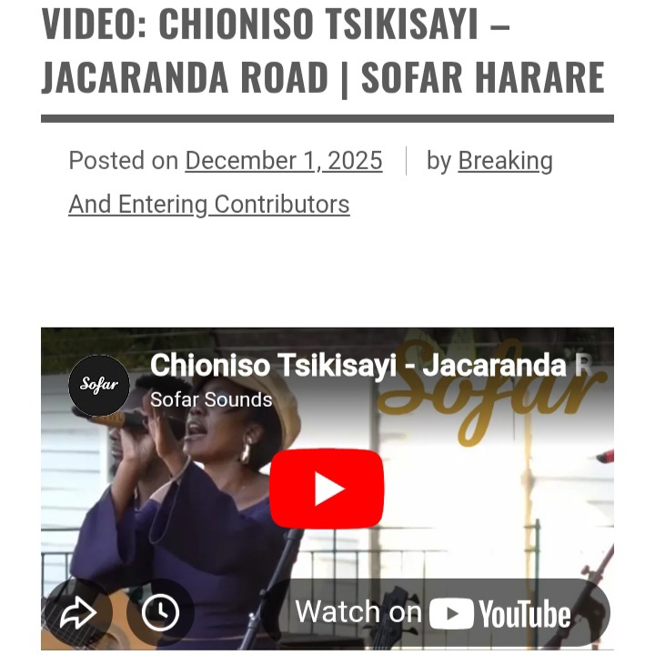 Chioniso tweet media