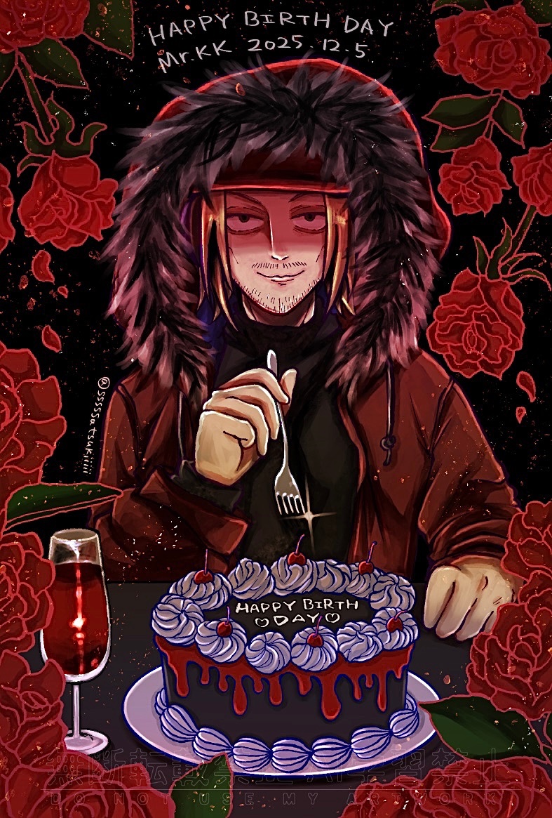 ミスターおめでとう〜㊗️‼️🎉

#Popn_Art
#MrKK生誕祭2025