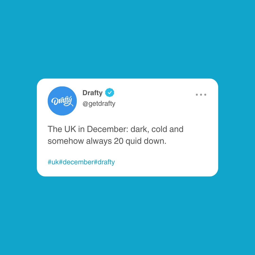 drafty_uk's tweet image. Thursday thoughts......
#drafty