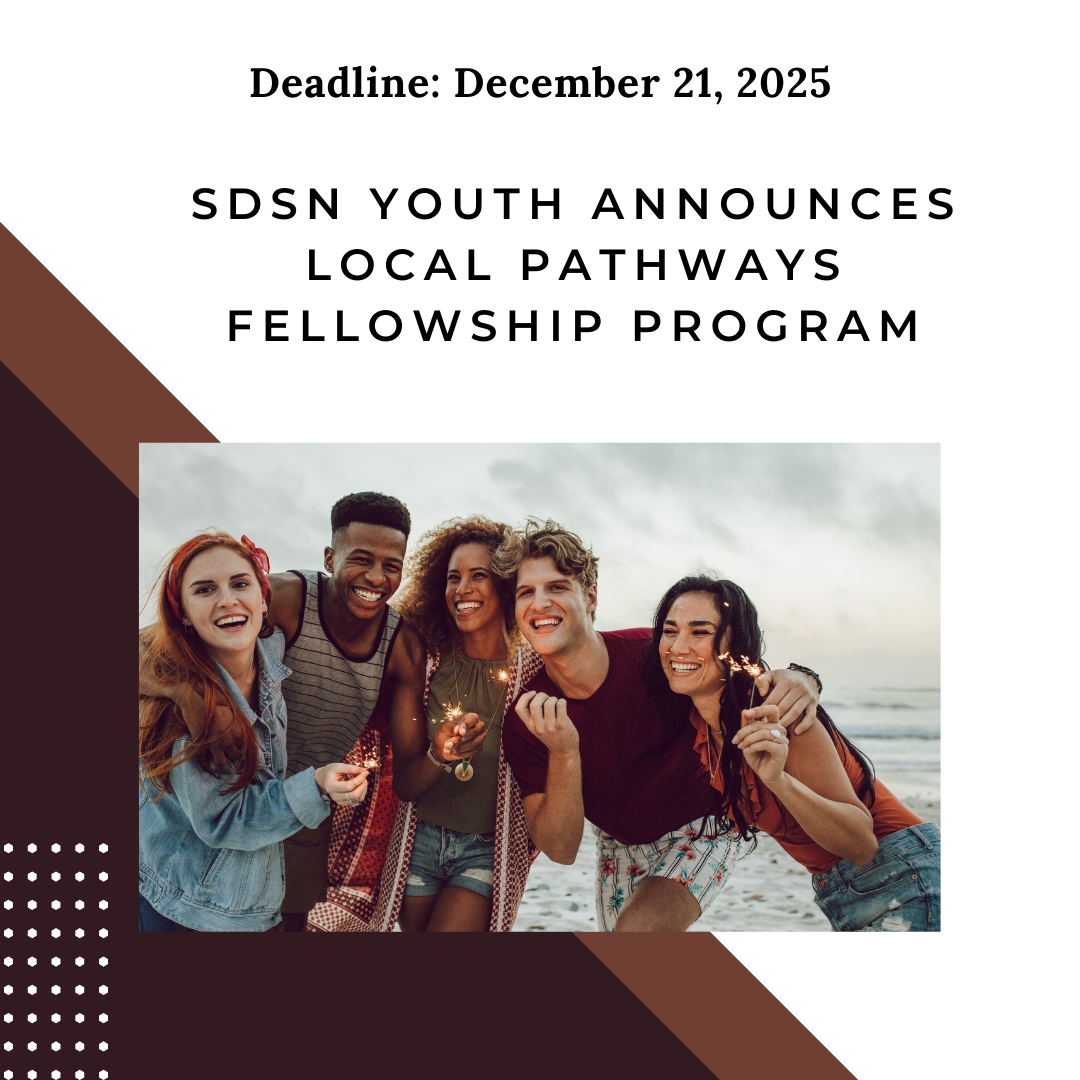 fundsforngos's tweet image. 🚀 Applications are open!

The SDSN Youth Local Pathways Fellowship 2026 invites young urban innovators (18–30) worldwide to design real solutions for sustainable, resilient cities.

🔗www2.fundsforngos.org/?p=426027

#UrbanInnovation #SDG11 #YouthLeadership #Sustainability