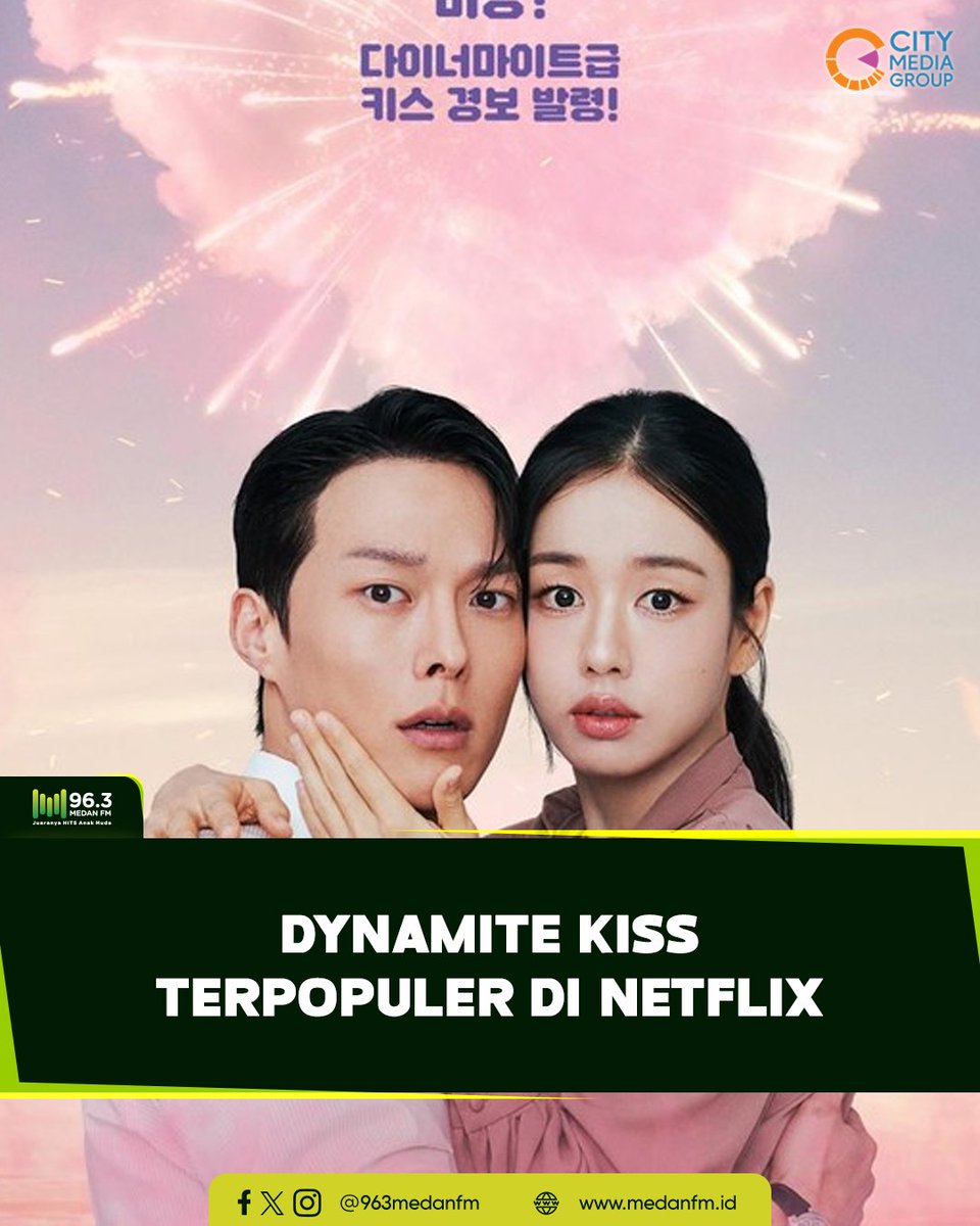 Dynamite Kiss menjadi serial yang paling populer di Netflix.

bit.ly/4rt6Y1o

Sumber: detik.com
#medanfmnews #medanfmmakinhits
#dynamitekiss #netflix