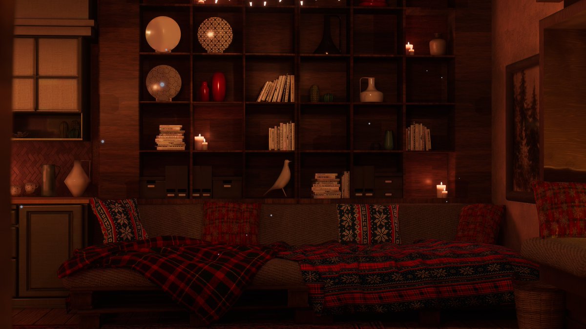 More cozy sneak peaks (Coming Soon)
#VRChat_world紹介 #VRChatPhotography #VRChat