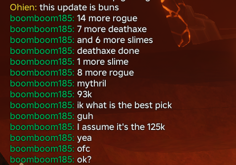 This new Roblox chat update already sucks, every chat is dead as hell, even to some that i CAN see look schizo.

My friend couldnt see my chats or anyones either, even when he verified (theyre 21+) they put him in the 17 range

W roblox
