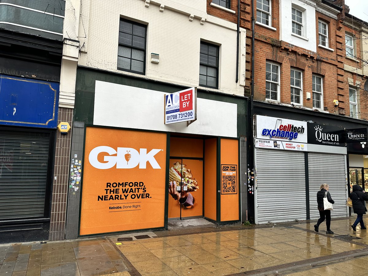 46 South Street Romford - Let to GDK.
Let by AC.