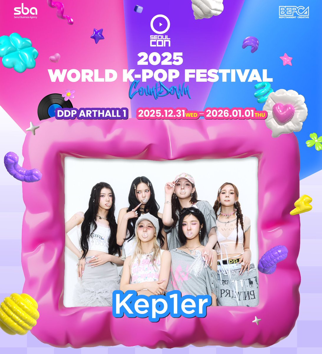 kep1pics_'s tweet image. #kep1er is part of the lineup of the Seoul Con X World Kpop Festival Countdown on december 31!

#kep1er #케플러