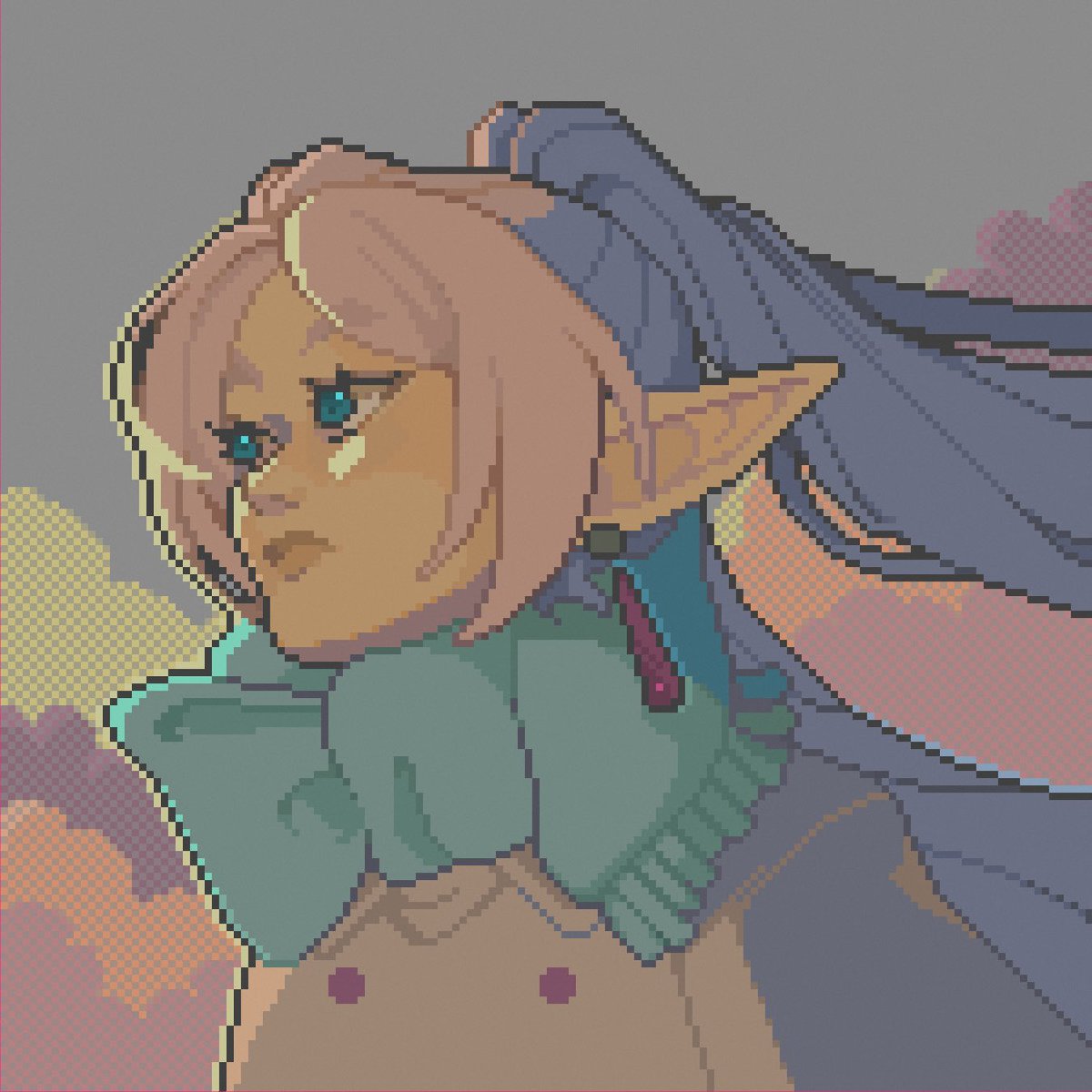 A bit late but picking up this trend anyway ✨🧚‍♂️

#pixelart #ドット絵 #ドット絵好きさんと繋がりたい