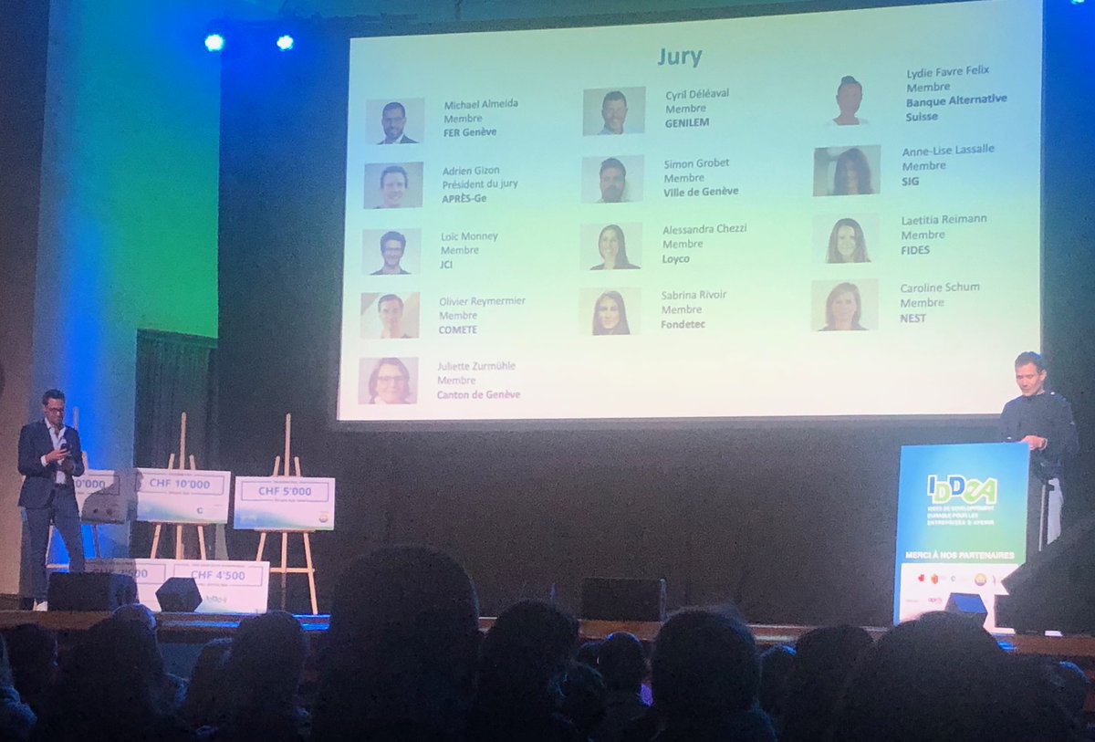 Découverte des projets des lauréats du Prix IDDEA 2025 ! 🌱
🏆 1️⃣ La Fille &amp; la Farine | 2️⃣ ROAZ | 3️⃣ Laine &amp; Sens
🌟 Prix public : ToV’eco | Prix spécial : Les Estimes
Nous nous rappelons avec émotion de notre participation en 2013 ✨
🔗 prix-iddea.ch/decouvrez-laur…
#PrixIDDEA