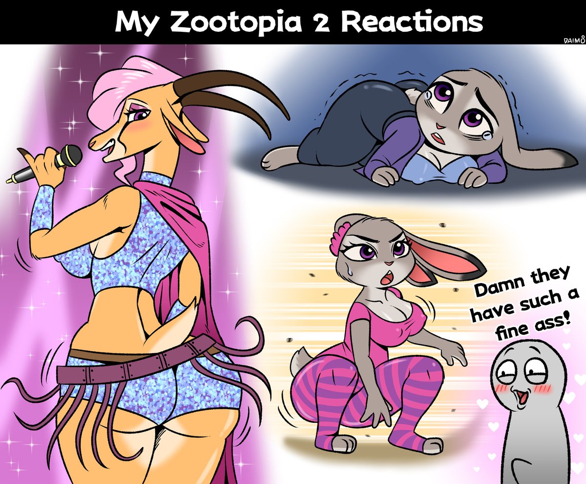 I finally finished moving and watched Zootopia2!
This was my reaction while watching it😂#Zootopia2