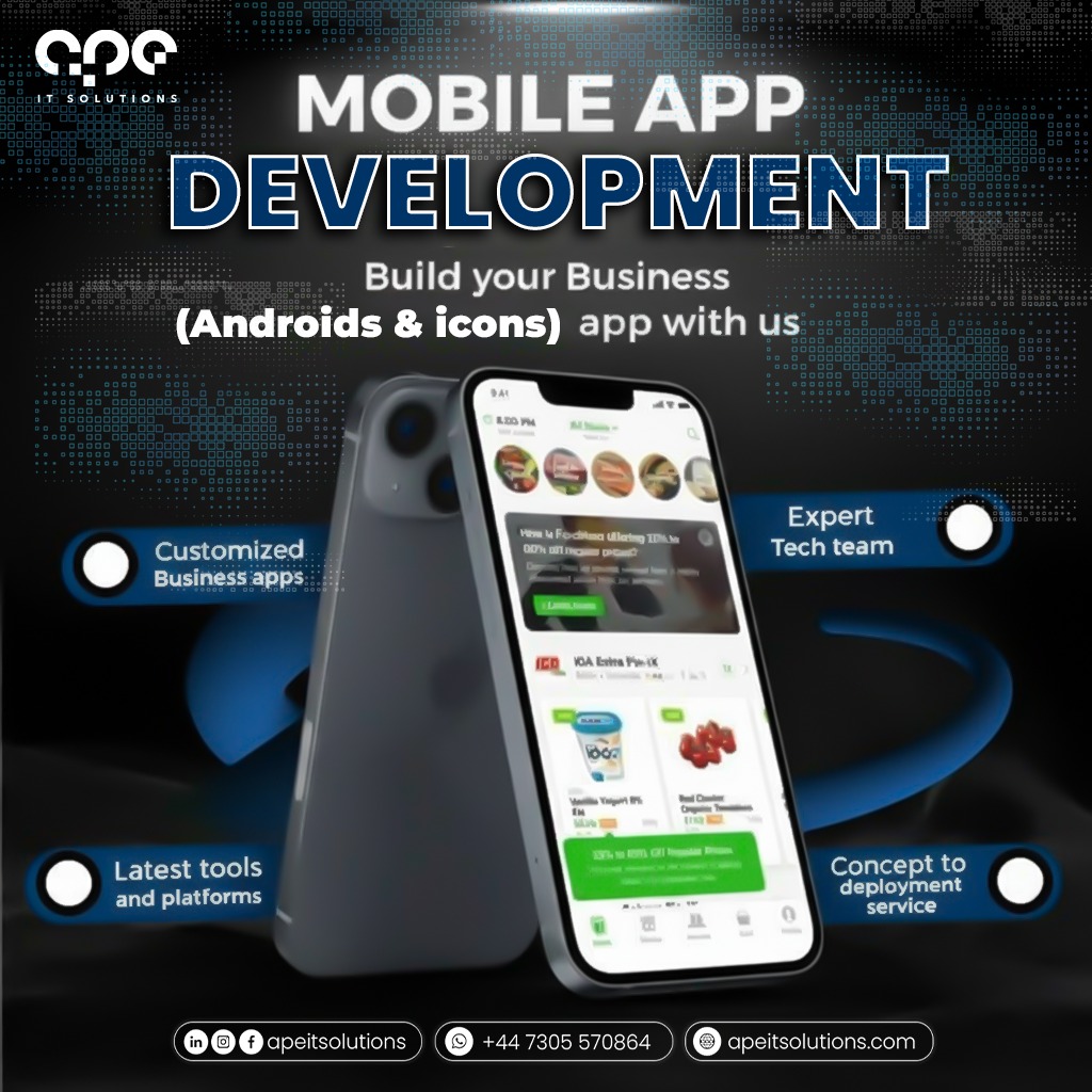 ApeitSolution's tweet image. We build Android mobile apps that help your business:
✅ Look professional
✅ Work smoothly
✅ Grow faster
Powered by Ape IT Solutions. Let’s start today!
#ApeITSolutions #AndroidAppDevelopment #BusinessApps #TechExperts #MobileInnovation #AppDevelopmentCompany