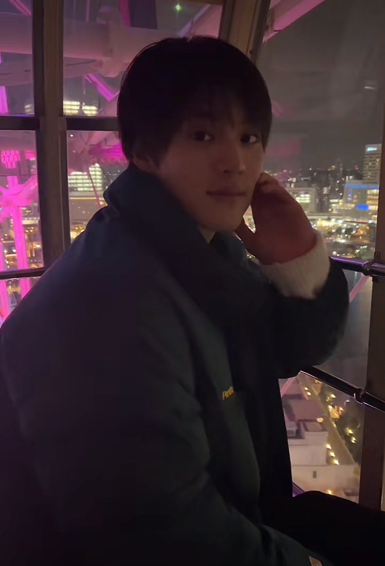 けんちゃんと冬の観覧車🎡(気分😶 #上村謙信