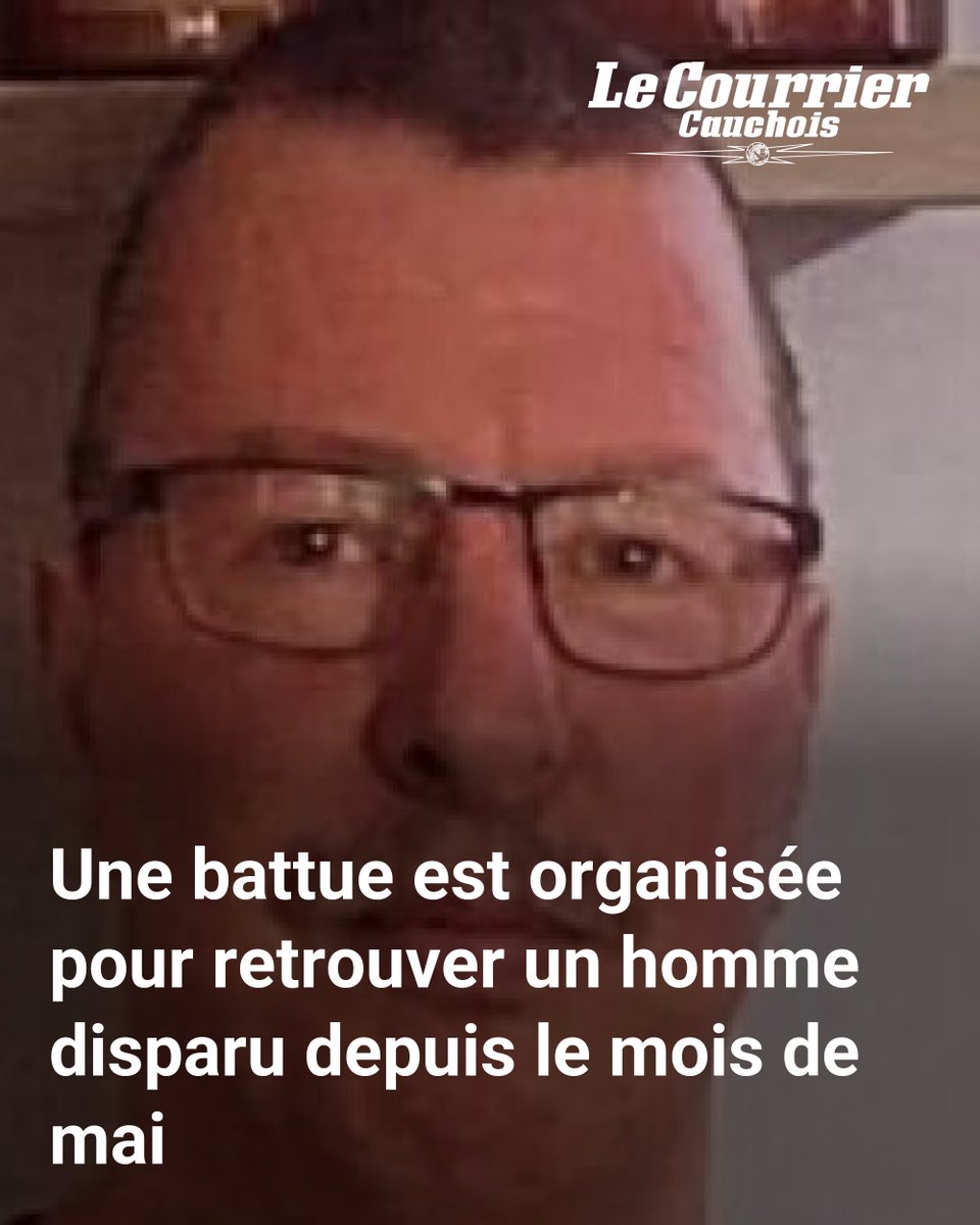 Une battue citoyenne mobilise les habitants pour retrouver Jean-Luc Bordet, disparu depuis le 29 mai à Sainte-Marguerite-sur-Duclair.
➡️ l.lecourriercauchois.fr/V2D